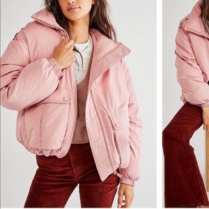 Free People Duvet Bomber Jacket